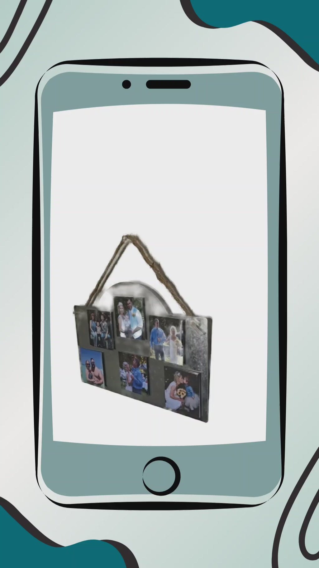 Summerfest Special - 6 Magnets & Hanging Magnet Holder